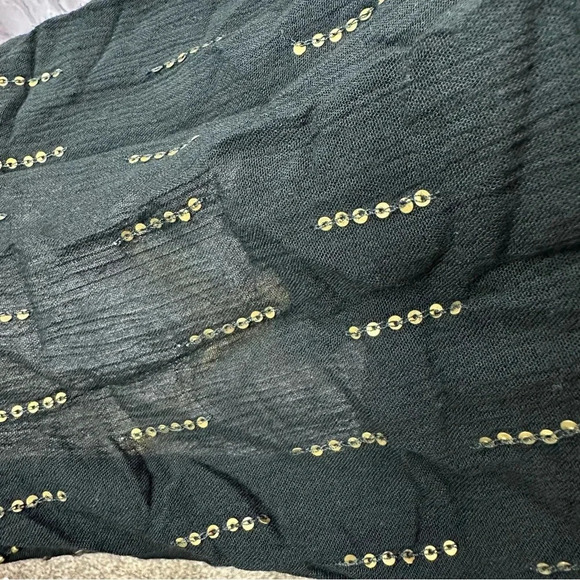 NWT libby story boutique beachwear mini dress coverup sz small corset tie sides - Picture 7 of 11